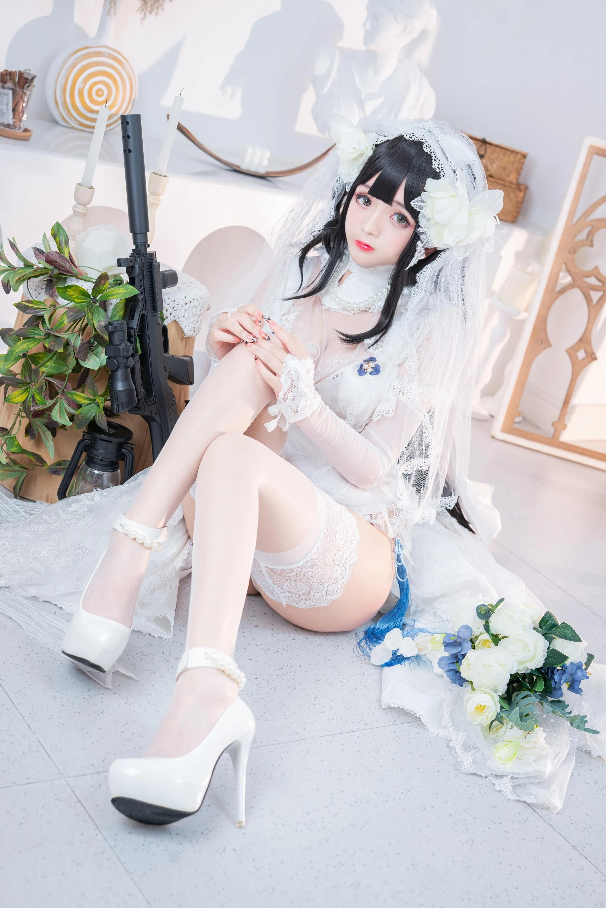 日奈娇 – NO.31 95式婚纱 [52P]插图9
